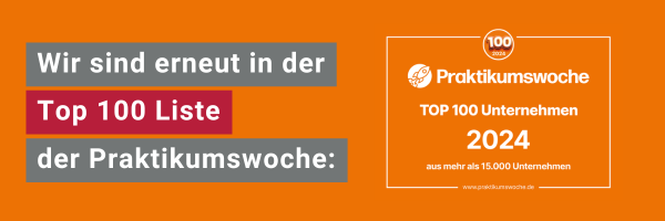 RST was one of three companies in the Osnabrück region to be selected as one of the top 100 companies for Internship Week 2024.