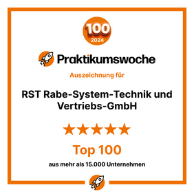 RST wurde als eines von drei Unternehmen der Region Osnabrück unter die Top 100 der Praktikumswoche 2024 gewählt.