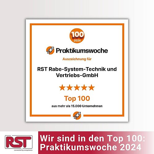 Wir sind wieder in den Top100 Unternehmen der @praktikumswoche:
🔝💯👍🥳

Als eines von drei Unternehmen aus der Region...